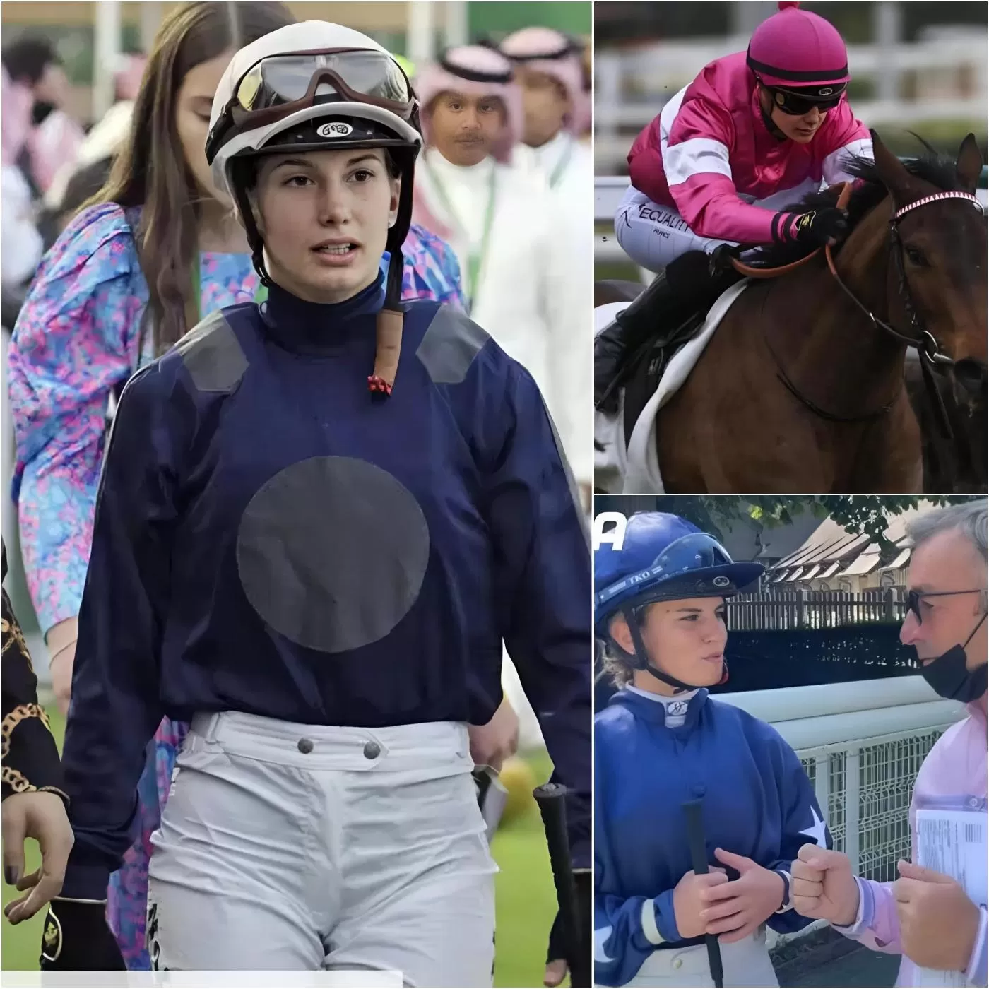 Cover Image for CHOC: Jockey Marie Vélon announces her portrait and son portrait of the Prix NOLA Rennes Experience. A shocking reason révélée and sa decision to quit the France shock the whole world! When you arrive at this young cavalier