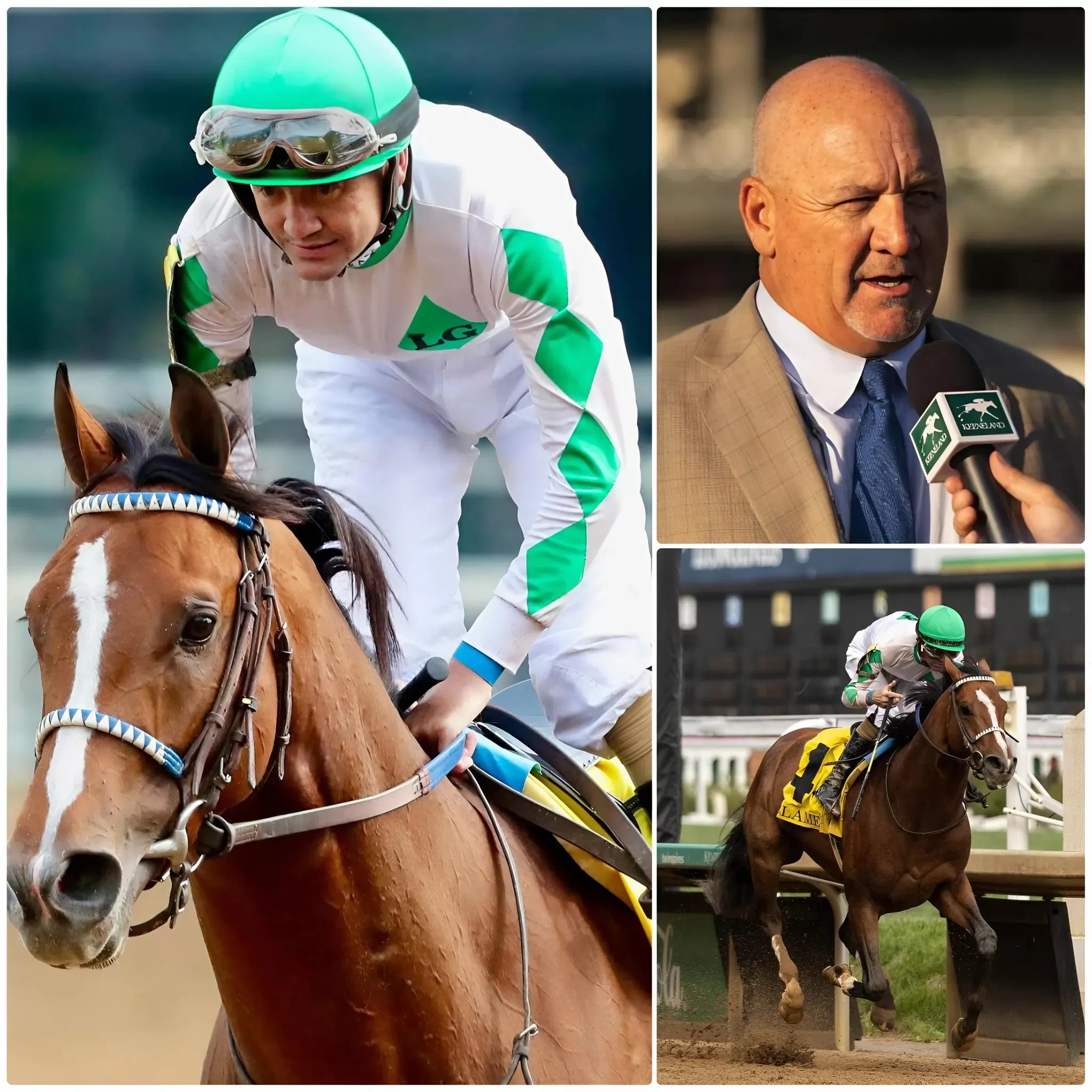 Cover Image for 🔥 Mystik Dan trains like a ‘rebel’ before the big title race, Kenny McPeek makes a last-minute change of strategy that sends the racing world into chaos – rivals and famous trainers stunned by his tactics