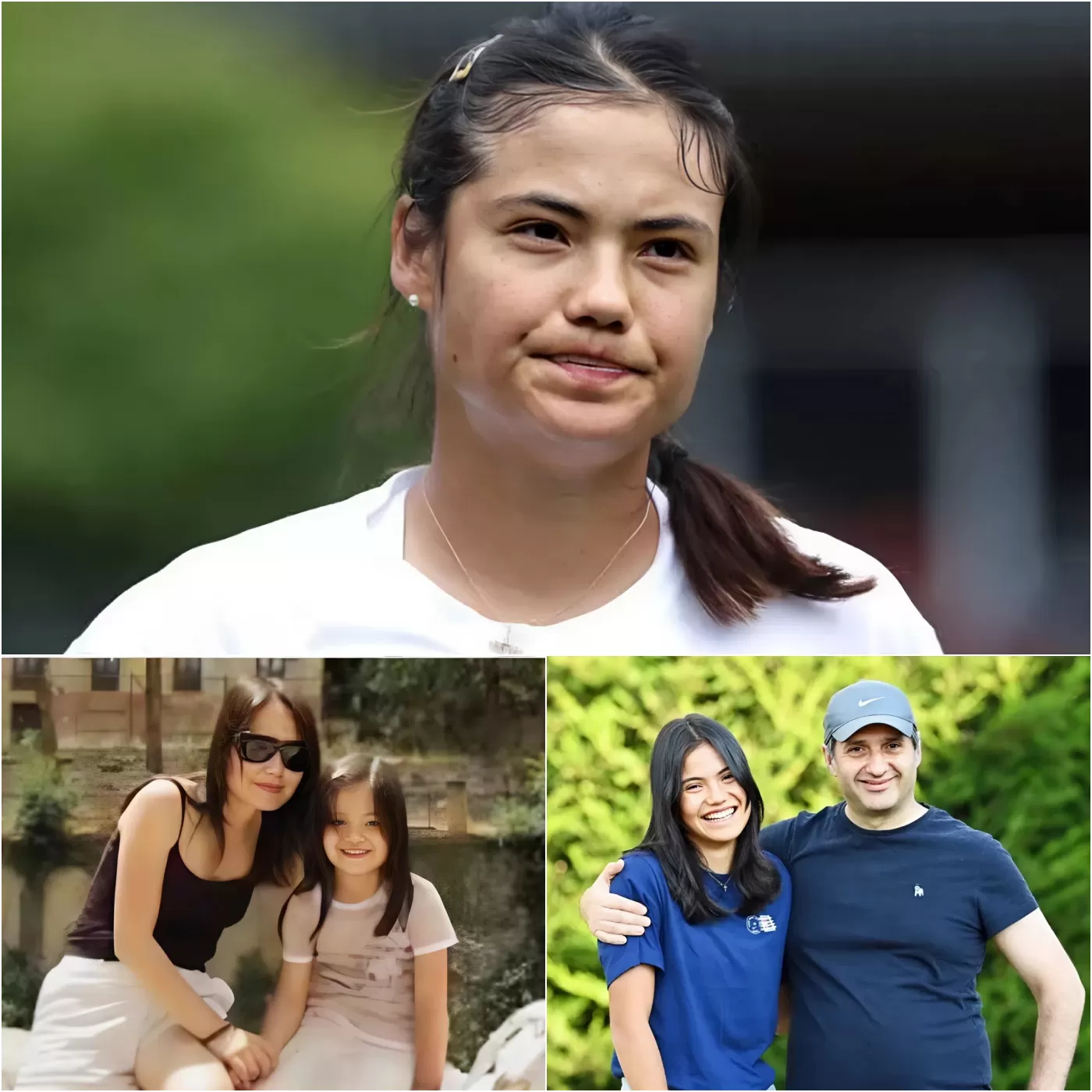 Cover Image for After Wimbledon, Emma Raducanu’s parents received a job offer from a British billionaire with a salary of $200,000 per month, causing her to burst into tears as she endlessly thanked them: “I am truly grateful, my parents will no longer have to work as waiters or service staff.” She shared that her family’s financial situation has been both a pressure and a motivation for her to fight relentlessly.