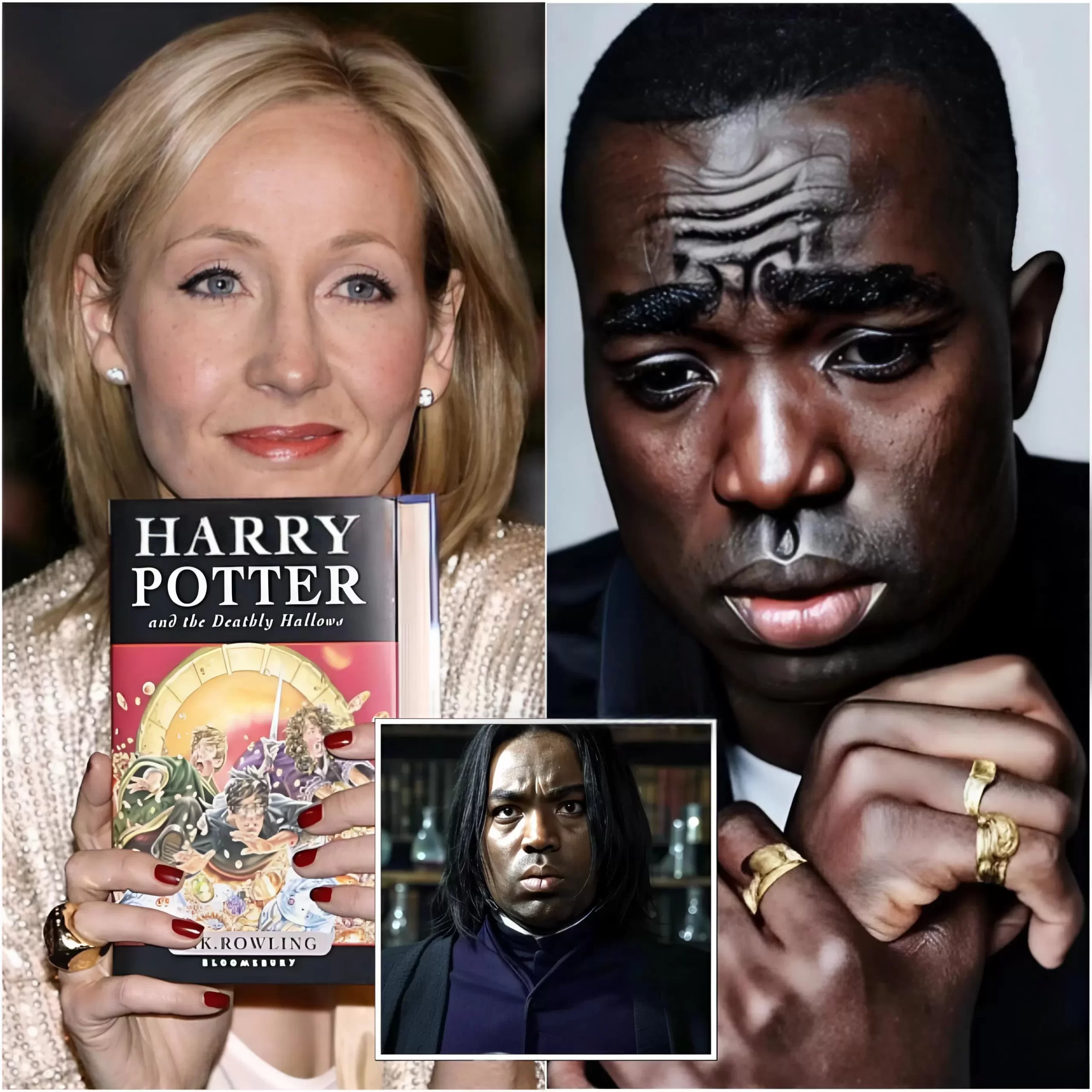 Cover Image for BREAKING: J.K. Rowling “stepped away” and secured $150 million in HBO funding right after director Mark Mylod insisted on retaining the “Black Snape” role. Rowling coolly replied with five words that left him speechless — and her next move had everyone saying they’d “regret it forever”!