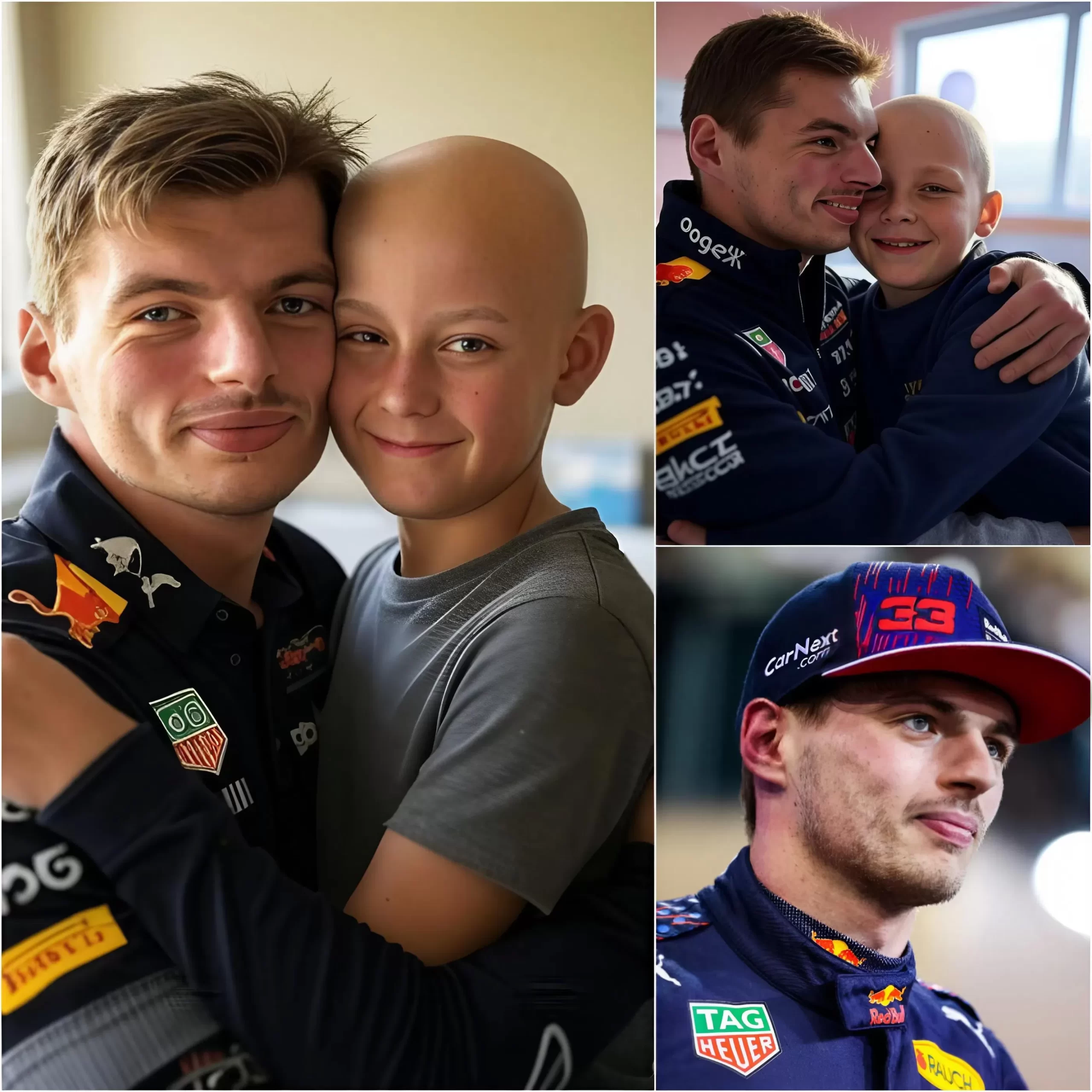 Cover Image for Buone notizie: un bambino di 11 anni che lottava contro un tumore maligno al cervello ha espresso un ultimo desiderio: una chiamata dal suo eroe, Max Verstappen. Ma quello che è successo dopo ha scioccato l’intero ospedale.