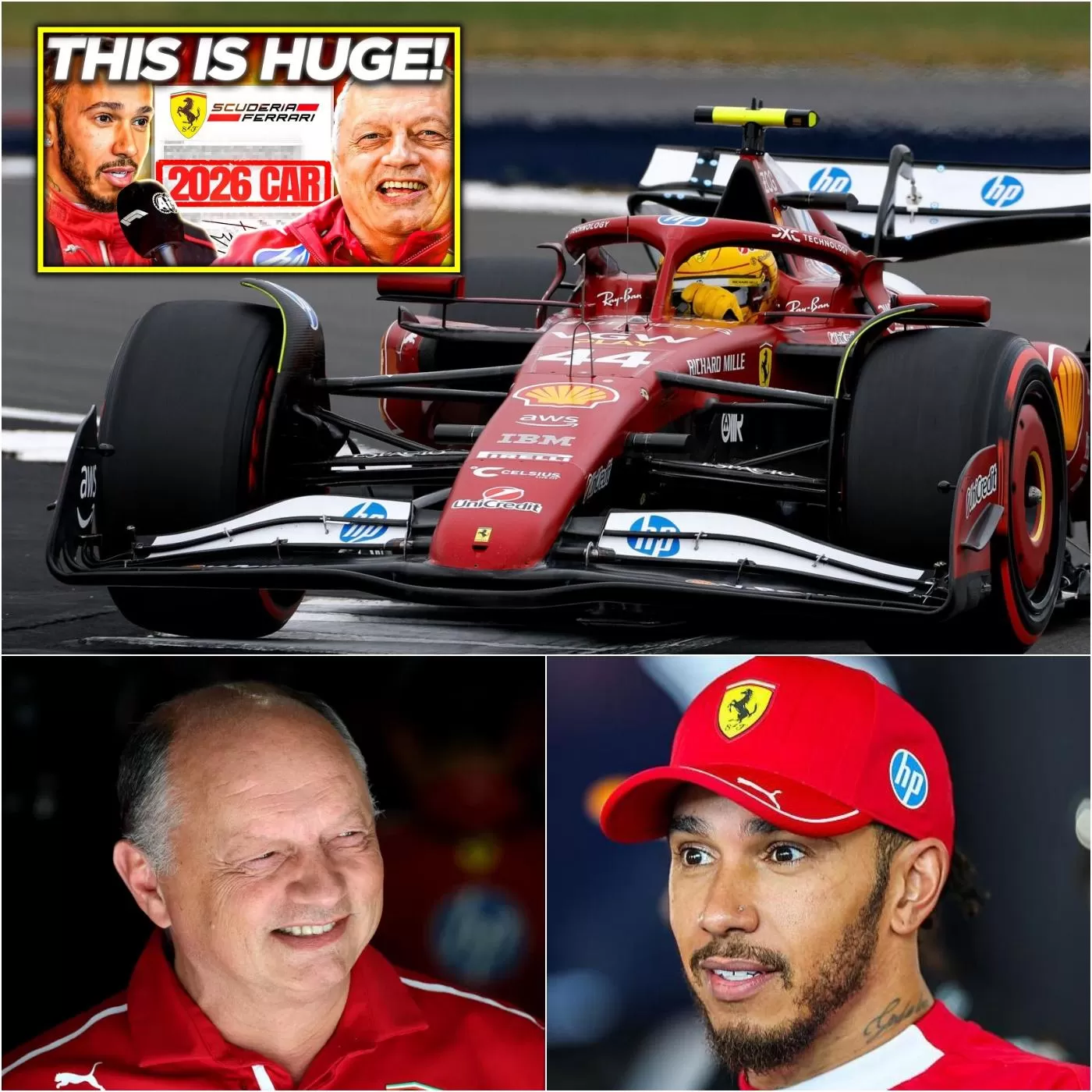 Cover Image for HOT🛑 GREAT NEWS For Hamilton Following Ferrari’s SURPRISING STATEMENT!