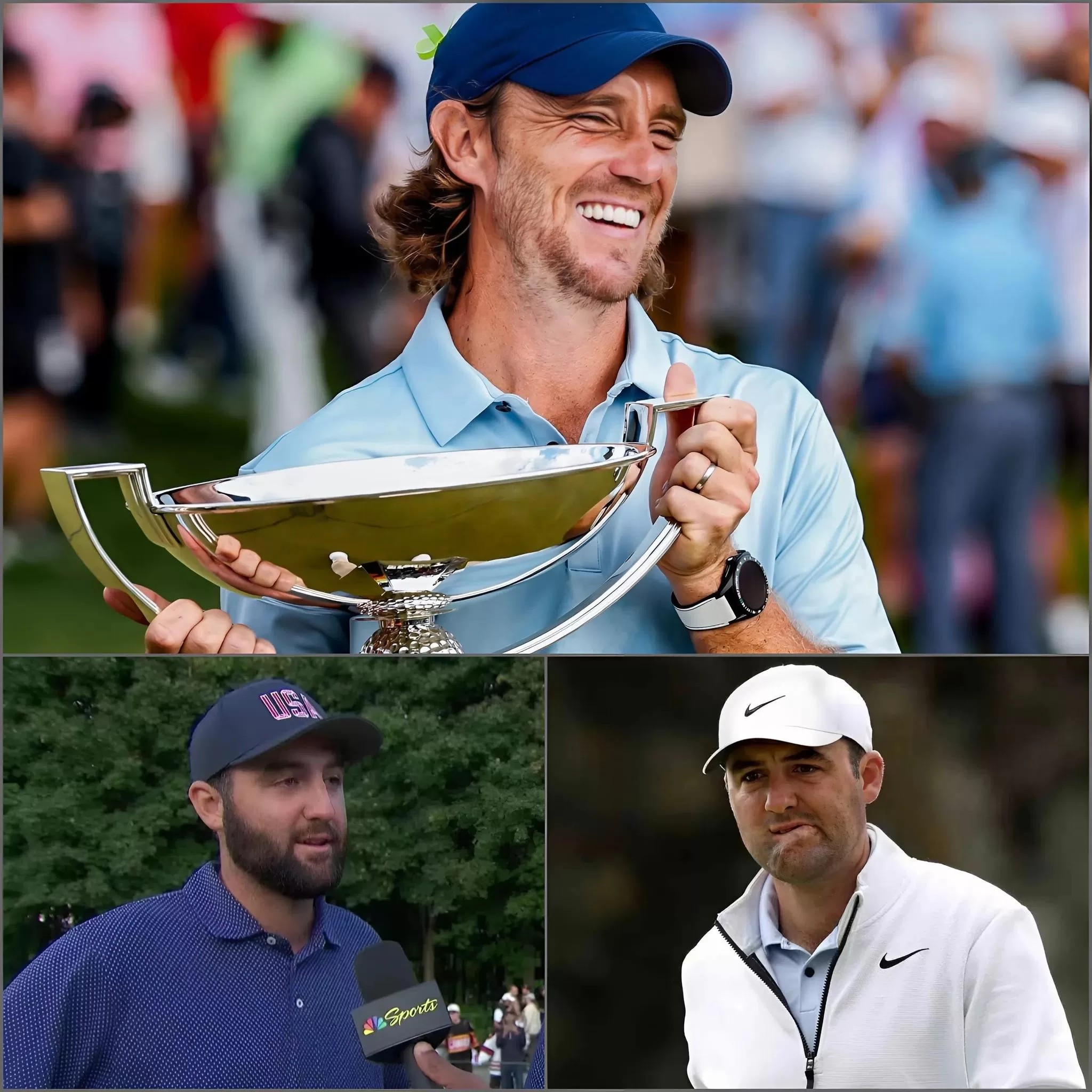 Cover Image for “THEY STOLE MY VICTORY!”🔴 After 164 attempts, Fleetwood finally claims his first PGA Tour title along with the $10 million FedEx Cup. But Scottie Scheffler erupts, accusing the PGA Tour of unfairness: “They stole my victory!” 🏌️💥 The tension, massive prize money, and overflowing emotions are sending the entire golf world into shock and chaos, both on and off the course.