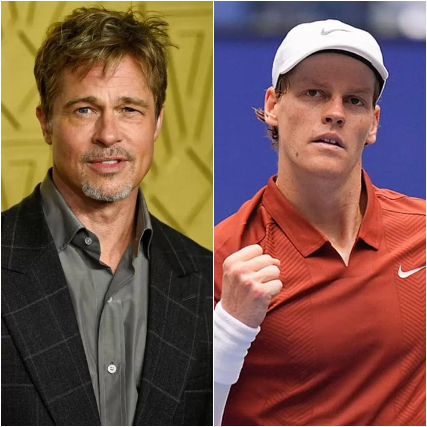 Cover Image for L’attore di fama mondiale Brad Pitt lascia tutti senza parole con una dichiarazione speciale di 15 parole a Jannik Sinner dopo la sua epica rimonta allo US Open 2025: la star di Hollywood lo incorona come nuova icona del tennis, e la risposta dell’azzurro scatena il delirio tra i tifosi italiani ed europei…