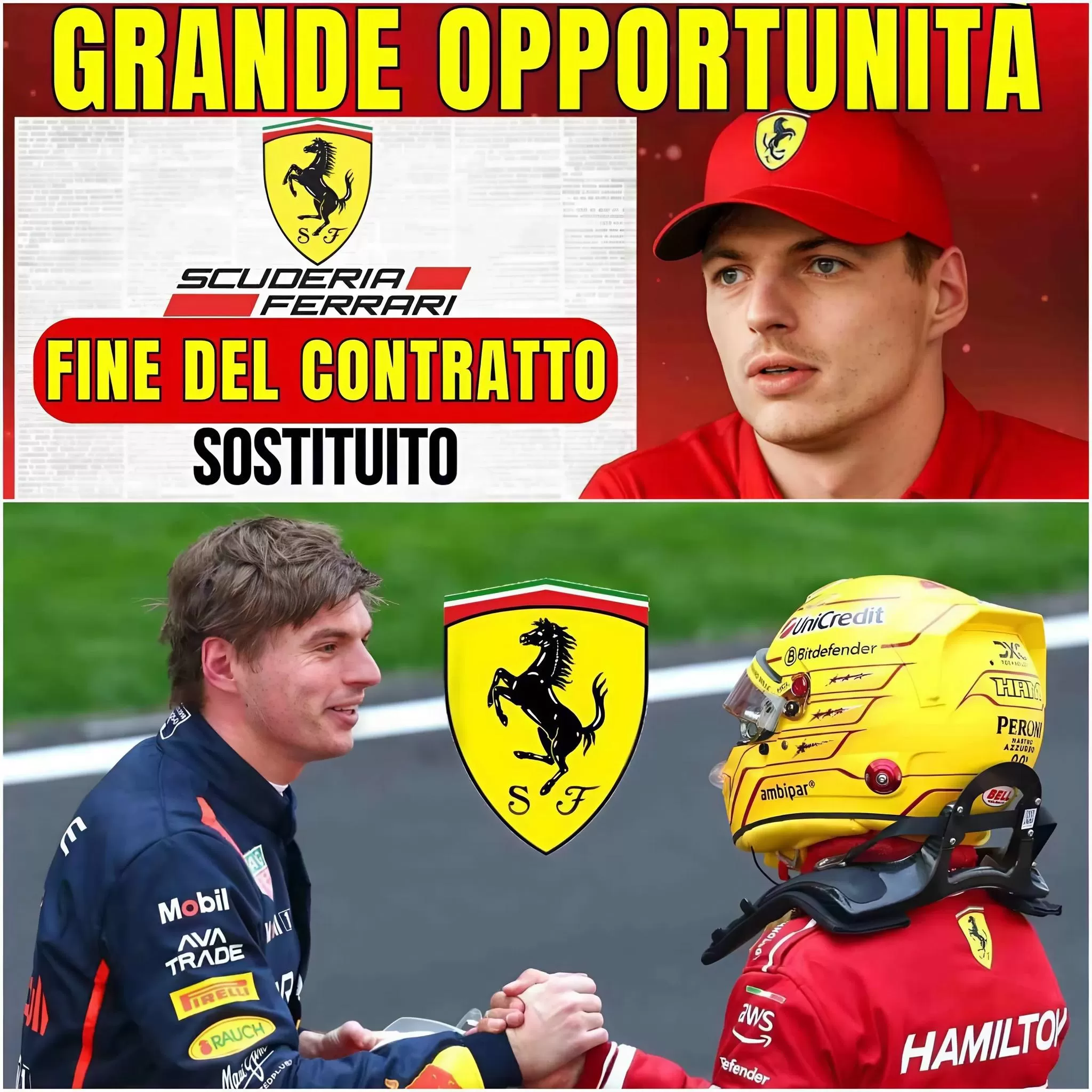 Cover Image for 🔥 Verstappen in pericolo! La verità sulla mossa sorprendente della Ferrari viene ora a galla!