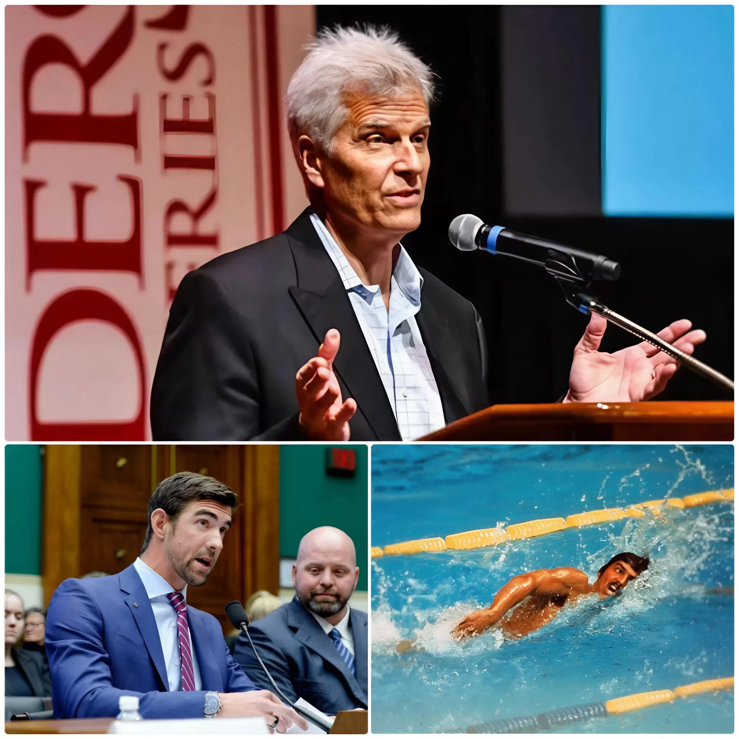 Cover Image for 🔥 NEWS: Legend Mark Spitz shocked the world when he announced that he would establish an academy to train the strongest swimmers, aiming to develop young talent for this sport in the USA. Immediately after, Michael Phelps publicly expressed his doubts: “I respect what Mark Spitz has contributed to the sport of swimming in the USA, but opening an academy? His era and techniques are very bad and are over.” This caused a wave of debate that shook the cycling world. Legend Mark Spitz’s reaction……