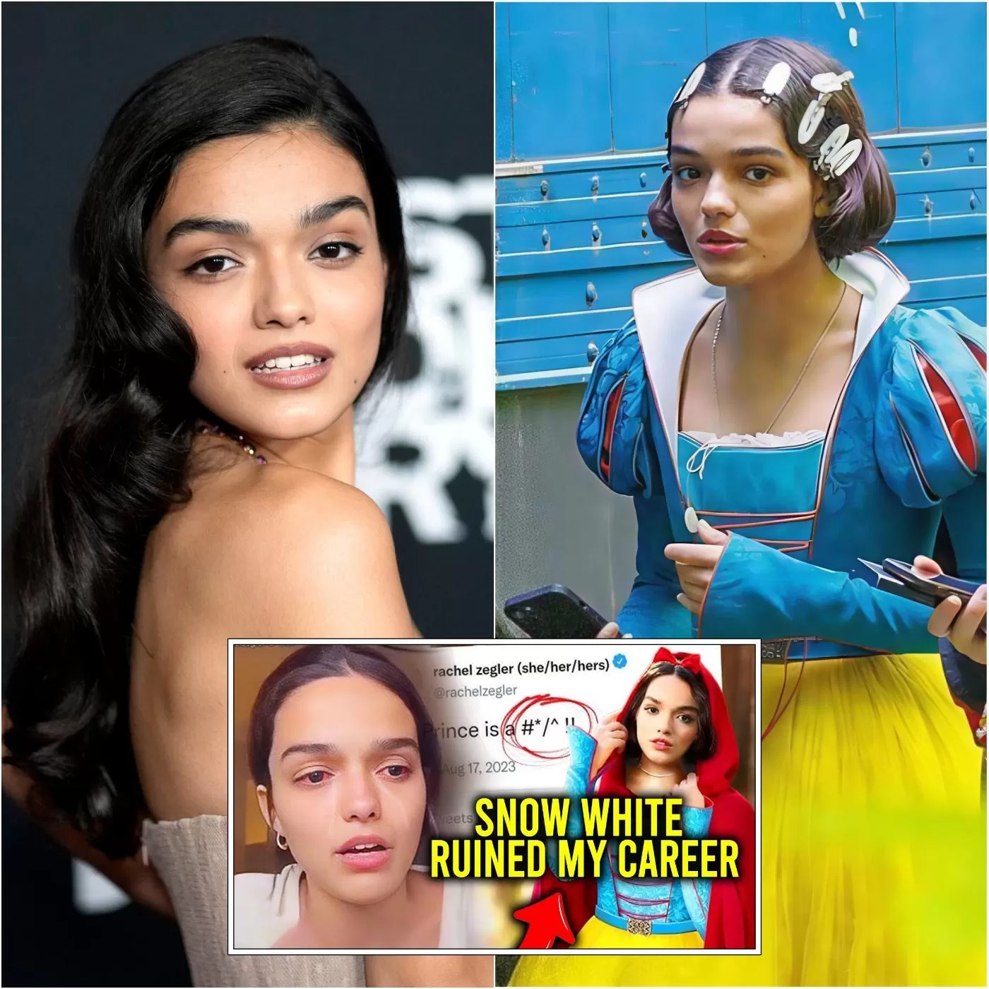 Cover Image for Watch The Moment Rachel Zegler Ruined Her Career and Became Hollywood’s MOST HATED Snow White