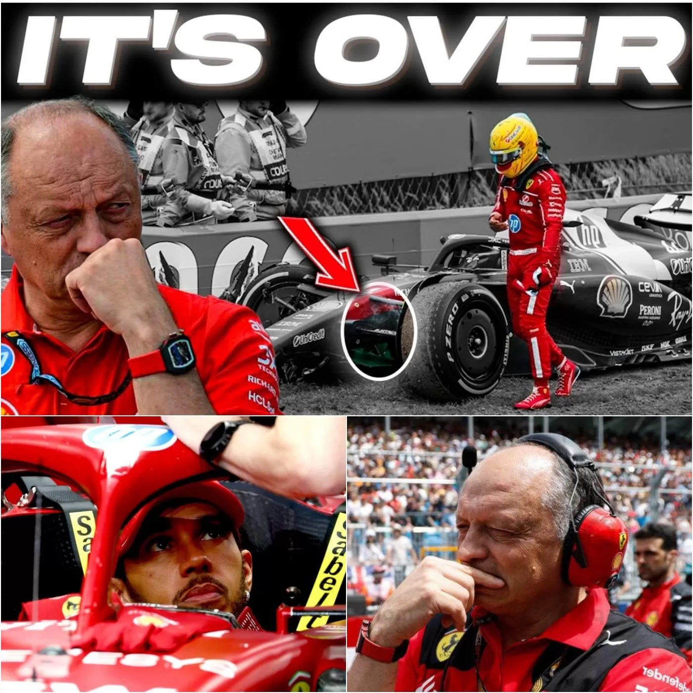 Cover Image for 🔥😱 Scandalo in Ferrari! Mano segreta sabota la monoposto del campione — il disastro in pista è solo l’inizio… 👇