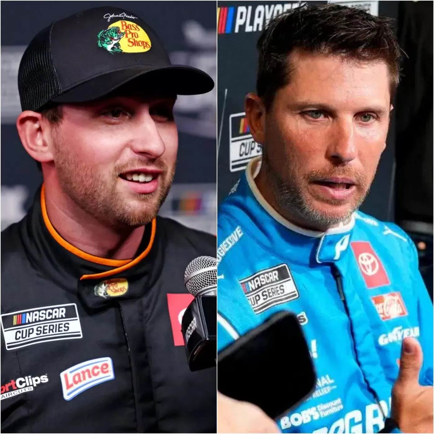 Cover Image for “Our weakness was just the sloppiness”: Chase Briscoe reflects on his runner-up finish behind JGR teammate Denny Hamlin