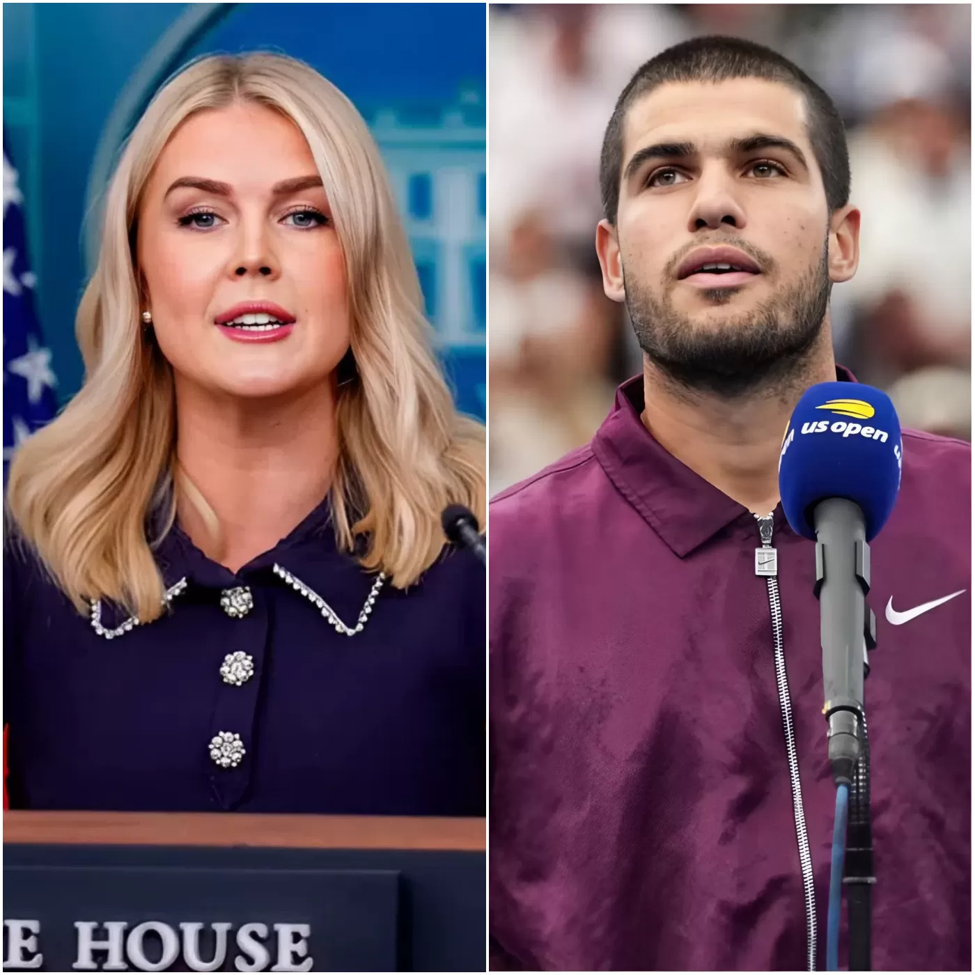 Cover Image for 🤳❌LEAVITT SE DERRUMBA: Karoline Leavitt ENFURECE mientras Carlos Alcaraz PRESENTA UNA DEMANDA DE 200 MILLONES DE DÓLARES. Sin alboroto. Sin ira. Todo es frío, cortante y brutalmente brusco. Un solo movimiento: Carlos deja a Karoline Leavitt aturdida, aturdida, buscando desesperadamente una salida mientras la atmósfera se vuelve pesada. «Ha humillado al pueblo español e incluso a la persona que más quiero». Las cámaras empiezan a grabar. El público está pegado a la pantalla. Y en cuestión de minutos, el vídeo ha explotado…