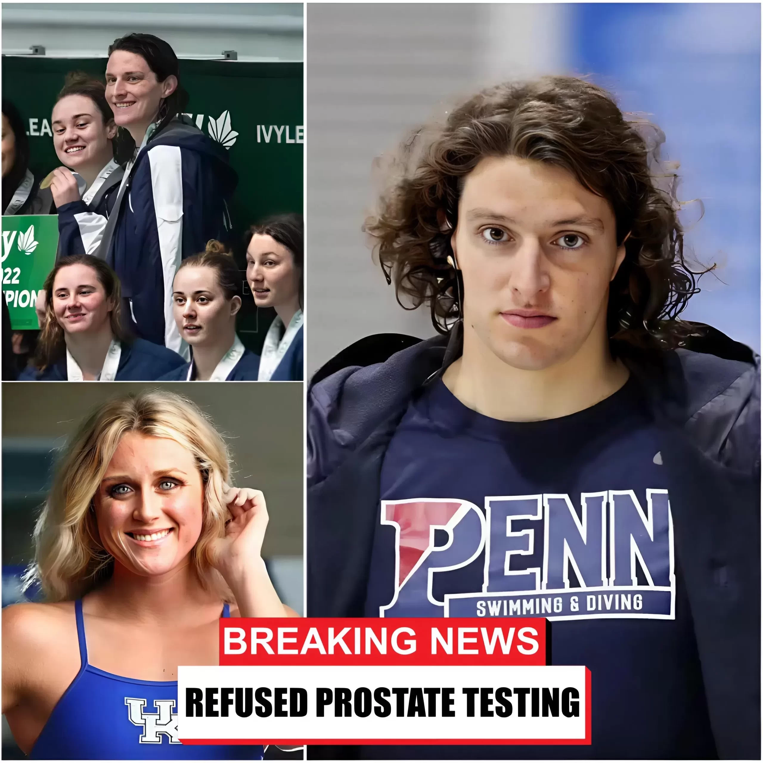 Cover Image for 🚨 “SHE REFUSED TO HAVE A PROSTATE TEST!” — Riley Gaines Responds To Lia Thomas’ Lawsuit. The shocking secret about Prostate Tests caused a national outrage and forced the ASA to make a controversial and unforeseen Ruling against Lia Thomas.