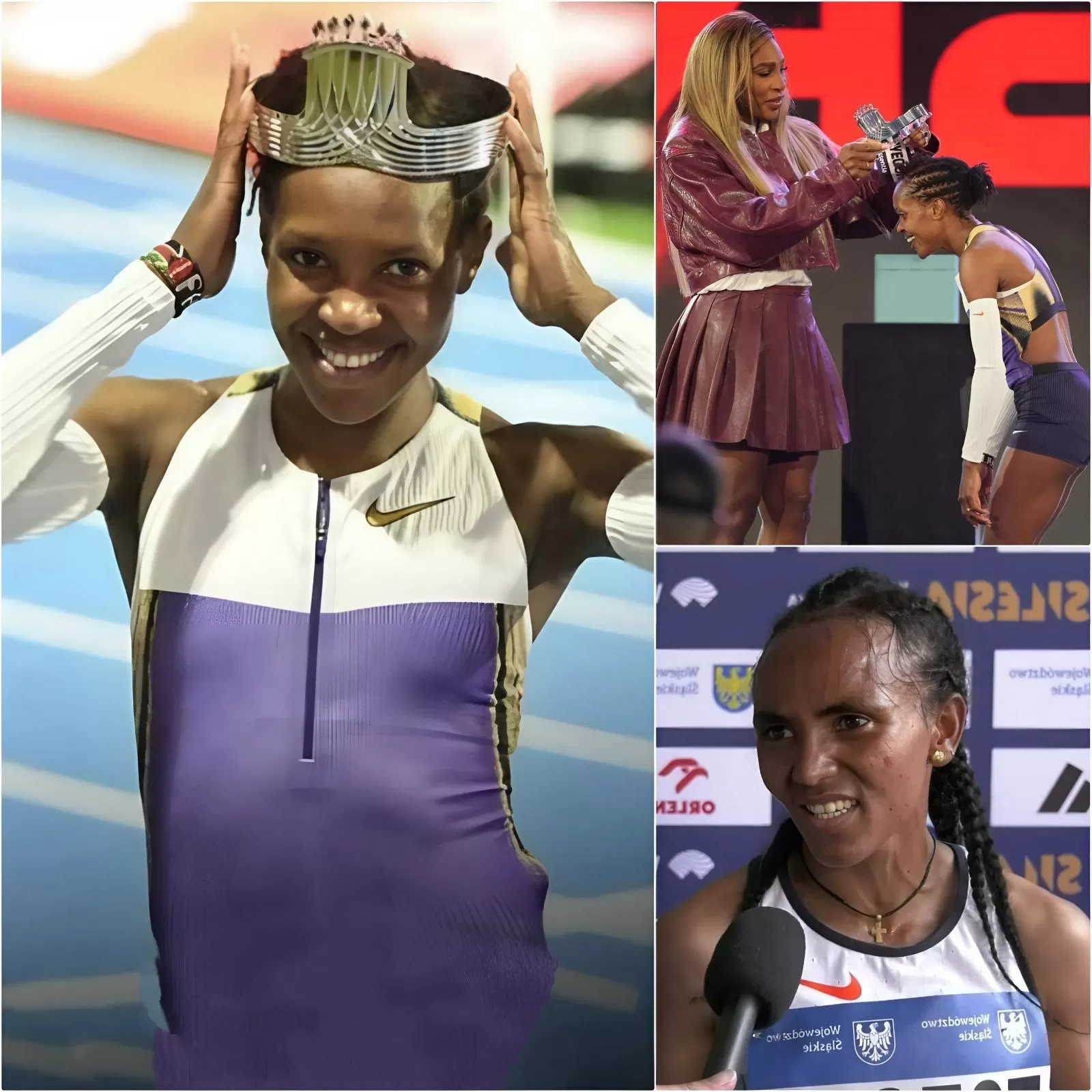 Cover Image for A FEW MINUTES AGO: Breaking her silence, Faith Kipyegon laughed and responded to Gudaf Tsegay after Tsegay accused her of cheating at the Athlos NYC 2025 event in New York. “It’s ridiculous — your jealousy has gone too far, Gudaf Tsegay. I’ve received plenty of accusations back in Tokyo already, you cowardly sore loser,” — Faith’s words drove Gudaf Tsegay furious, and she fired back with 11 words that left fans absolutely outraged. 👇👇