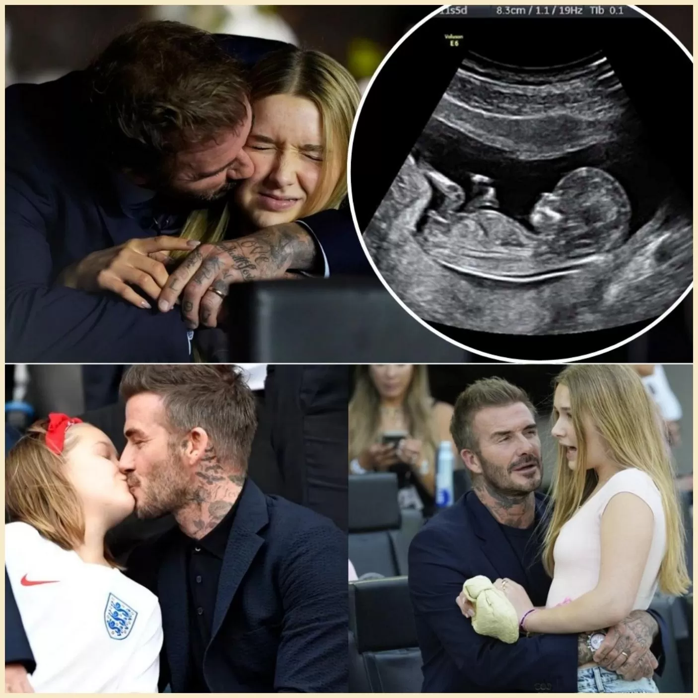 Cover Image for Die 17-jährige Tochter von David Beckham, Harper, soll schwanger sein – doch überraschenderweise enthüllt sie, dass der wahre Vater des Babys