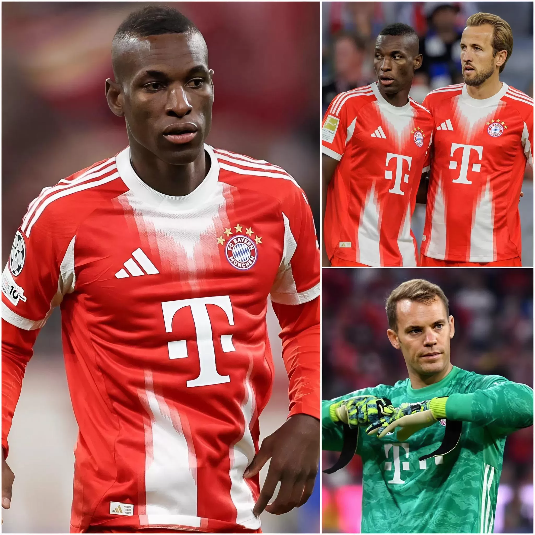 Cover Image for Stürmer Nicolas Jackson sorgte für Aufsehen, als er erklärte: „Ich werde mit Bayern München in dieser Saison das Triple gewinnen!“. Doch Kapitän Manuel Neuer reagierte sofort und schickte Jackson eine acht Wörter lange Botschaft, die ihn über das wahre Ziel des Teams staunen ließ…