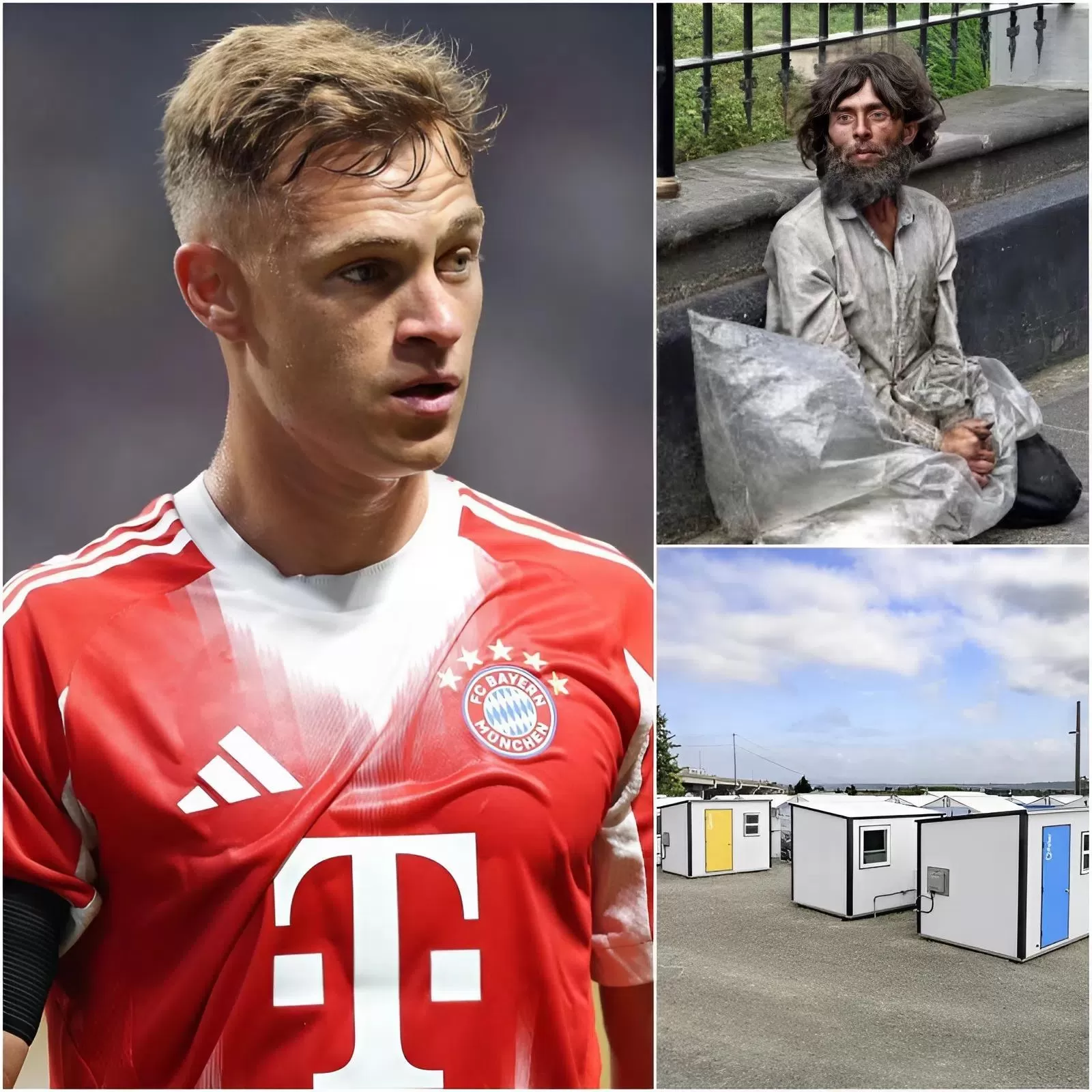 Cover Image for EILIGE AKTUALISIERUNG: Joshua Kimmich hat 30 Millionen US-Dollar aus Prämien und Sponsorenverträgen an das Projekt „Caritas Deutschland“ gespendet, um obdachlosen Menschen in seiner Heimat Deutschland zu helfen.Das Projekt umfasst den Bau von 150 Häusern und 300 Krankenhausbetten in medizinischen Einrichtungen. Kimmich teilte seine Gefühle mit den Worten:„Ich habe als Kind selbst erlebt, wie es ist, kein Zuhause zu haben. Niemand sollte auf der Straße schlafen müssen.“Diese bedeutungsvolle Geste hat sich rasant in den sozialen Medien verbreitet und Kimmich zu einem wahren Helden gemacht. Einzelheiten in den Kommentaren 👇👇